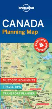 Lonely Planet Canada Planning Map (Map) -- Sheet map, folded