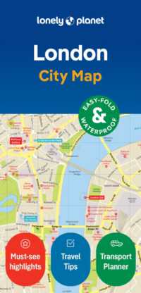 Lonely Planet London City Map (Map) （2ND）
