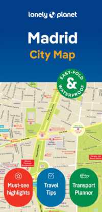 Lonely Planet Madrid City Map (Map) （2ND）