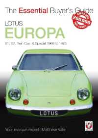 Lotus Europa : S1, S2, Twin-cam & Special 1966 to 1975 (Essential Buyer's Guide)
