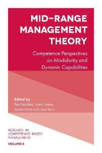 Mid-Range Management Theory : Competence Perspectives on Modularity and Dynamic Capabilities (Research in Competence-based Management)