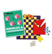 Mensa Riddles & Conundrums Pack : Games and Puzzles to Sharpen Your Skills