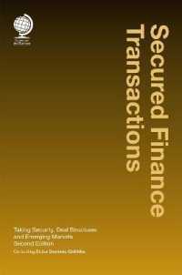 Secured Finance Transactions : Taking Security, Deal Structures and Emerging Markets, Second Edition （2ND）