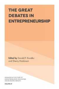 The Great Debates in Entrepreneurship (Advances in the Study of Entrepreneurship, Innovation & Economic Growth)
