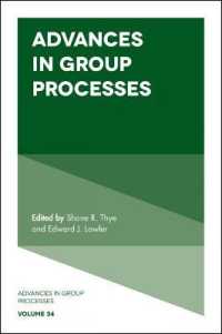 Advances in Group Processes (Advances in Group Processes)