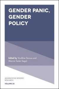 Gender Panic, Gender Policy (Advances in Gender Research)