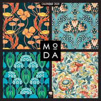 Museum of Domestic Design and Architecture Silver Studio 2020 Calendar （WAL New）