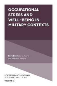 Occupational Stress and Well-Being in Military Contexts (Research in Occupational Stress and Well Being)