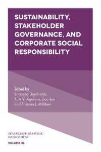 Sustainability, Stakeholder Governance, and Corporate Social Responsibility (Advances in Strategic Management)
