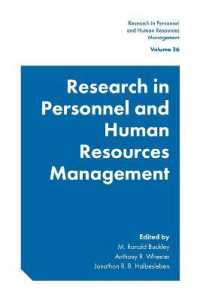 Research in Personnel and Human Resources Management (Research in Personnel and Human Resources Management)