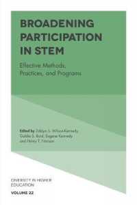 Broadening Participation in STEM : Effective Methods, Practices, and Programs (Diversity in Higher Education)