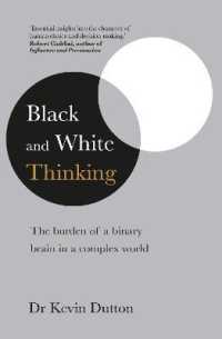 Black and White Thinking -- Paperback (English Language Edition)