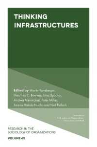 Thinking Infrastructures (Research in the Sociology of Organizations)