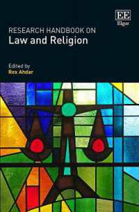 法と宗教：研究ハンドブック<br>Research Handbook on Law and Religion