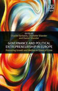 Governance and Political Entrepreneurship in Europe : Promoting Growth and Welfare in Times of Crisis