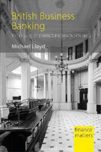 British Business Banking : The Failure of Finance Provision for SMEs (Finance Matters)