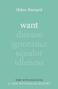 Want (Giants: a New Beveridge Report)