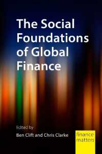 The Social Foundations of Global Finance (Finance Matters)