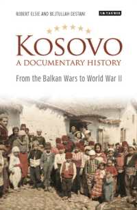 Kosovo, a Documentary History : From the Balkan Wars to World War II
