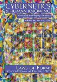 Laws of Form: Spencer-Brown at Esalen, 1973 (Cybernetics & Human Knowing)