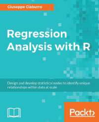 Regression Analysis with R : Design and develop statistical nodes to identify unique relationships within data at scale