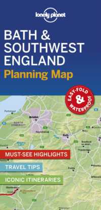 Lonely Planet Bath & Southwest England Planning Map (Map)