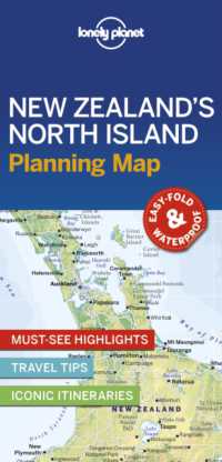 Lonely Planet New Zealand's North Island Planning Map (Map)