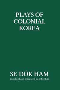 Plays of Colonial Korea