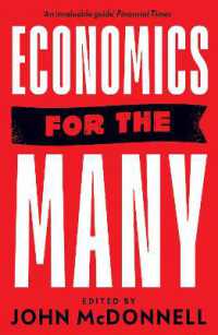 『９９％のための経済学：コービンが率いた英国労働党の戦略』（原書）<br>Economics for the Many