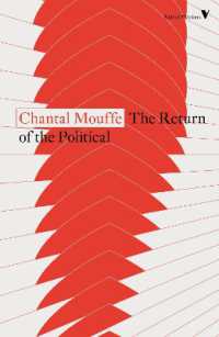 シャンタル・ムフ『政治的なものの回帰』（原書）<br>The Return of the Political (Radical Thinkers)