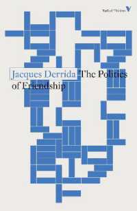 デリダ『友愛のポリティックス』（英訳・新版）<br>The Politics of Friendship (Radical Thinkers)