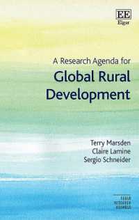 グローバル農村開発の研究課題<br>A Research Agenda for Global Rural Development (Elgar Research Agendas)