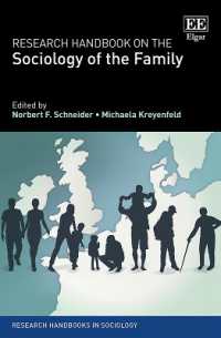 家族社会学研究ハンドブック<br>Research Handbook on the Sociology of the Family (Research Handbooks in Sociology series)