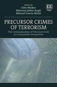 Precursor Crimes of Terrorism : The Criminalisation of Terrorism Risk in Comparative Perspective