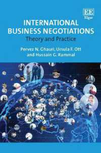 国際ビジネス交渉：理論と実務<br>International Business Negotiations : Theory and Practice
