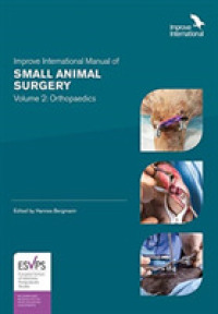 Improve International Manual of Small Animal Surgery : Orthopaedics