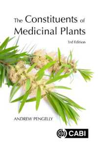 薬用植物の成分（第３版）<br>The Constituents of Medicinal Plants （3RD）