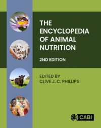 動物栄養学百科事典（第２版）<br>The Encyclopedia of Animal Nutrition （2ND）