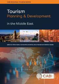 Tourism Planning and Development in the Middle East (Cabi Regional Tourism Series)