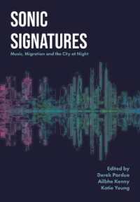 Sonic Signatures : Music, Migration and the City at Night (Urban Music Studies)