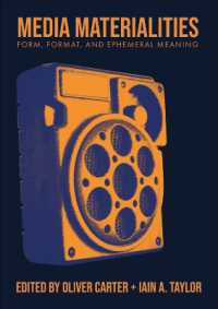 Media Materialities : Form, Format, and Ephemeral Meaning (Bcmcr New Directions in Media and Cultural Research)