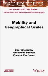 Mobility and Geographical Scales (Iste Consignment)