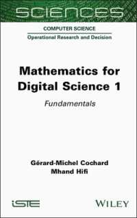 Mathematics for Digital Science 1 : Fundamentals (Iste Consignment)