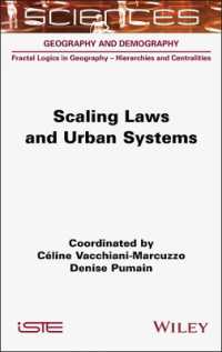 Scaling Laws and Urban Systems (Iste Invoiced)