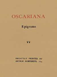 Oscariana : Epigrams