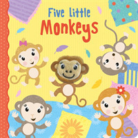 Five Little Monkeys (Finger Puppet Books) -- Board book
