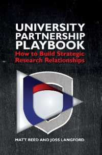 University Partnership Playbook : How to build strategic research relationships