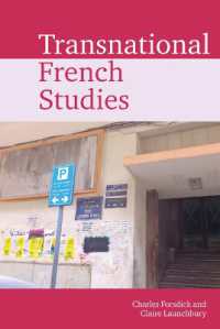 Transnational French Studies (Transnational Modern Languages)