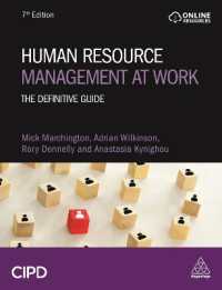 Human Resource Management at Work : The Definitive Guide -- Paperback / softback （7 Revised）