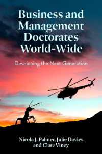 Business and Management Doctorates World-Wide : Developing the Next Generation